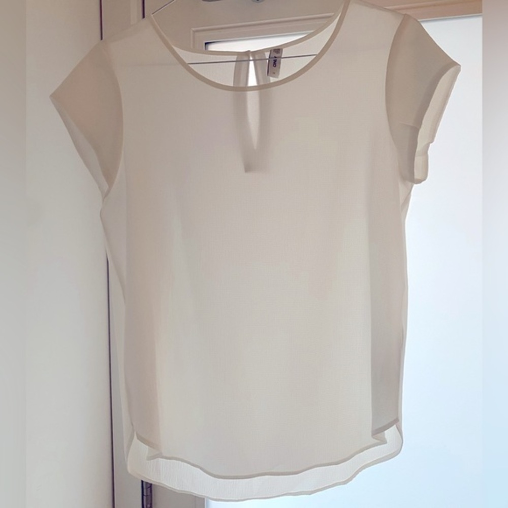ONLY - White Feminine Blouse, medium